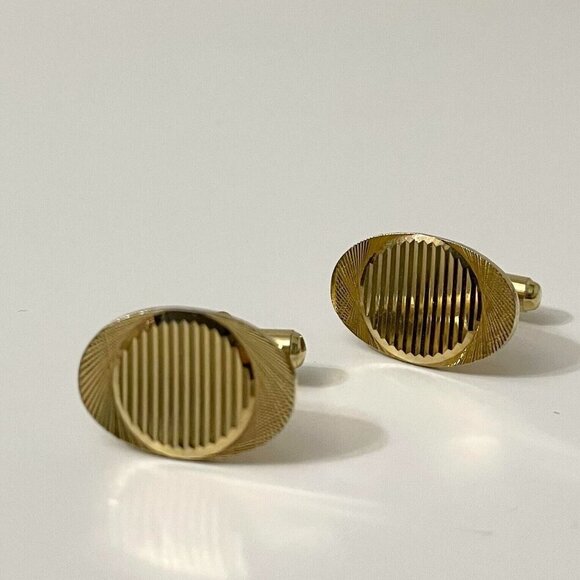Vintage Mens Cufflinks 0.75 Inch Size Cuff Links - Picture 7 of 15